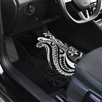 Kia Orana Cook Islands Car Mats Kerekere Plumeria Tropical Waves LT7 - Polynesian Pride