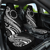 Kia Orana Cook Islands Car Seat Cover Kerekere Plumeria Tropical Waves - Polynesian Pride