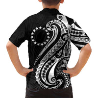 Kia Orana Cook Islands Hawaiian Shirt Kerekere Plumeria Tropical Waves - Polynesian Pride