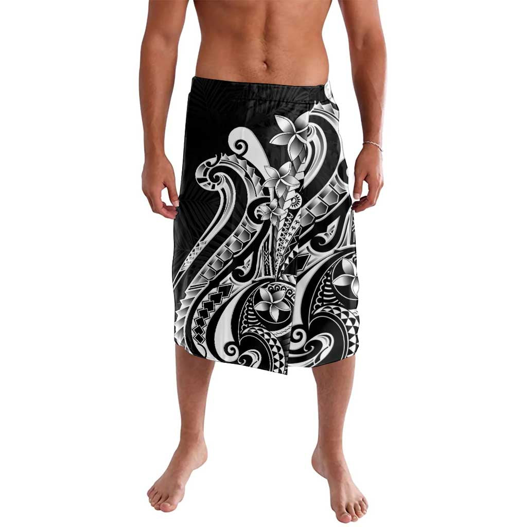 Kia Orana Cook Islands Lavalava Kerekere Plumeria Tropical Waves - Polynesian Pride