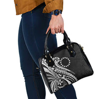 Kia Orana Cook Islands Shoulder Handbag Kerekere Plumeria Tropical Waves - Polynesian Pride