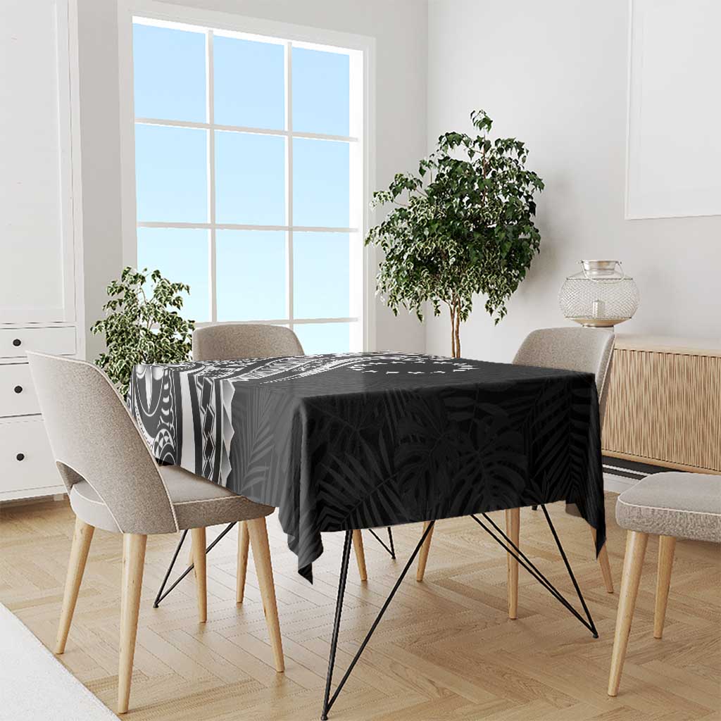 Kia Orana Cook Islands Tablecloth Kerekere Plumeria Tropical Waves LT7 - Polynesian Pride