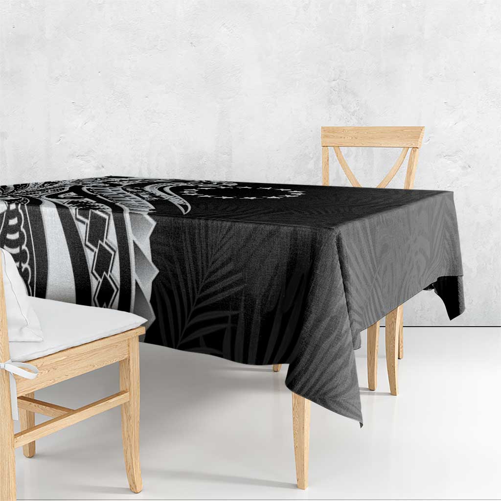 Kia Orana Cook Islands Tablecloth Kerekere Plumeria Tropical Waves LT7 - Polynesian Pride