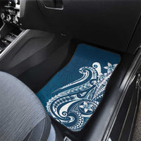Kia Orana Cook Islands Car Mats Auika Plumeria Tropical Waves LT7 - Polynesian Pride