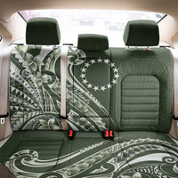 Kia Orana Cook Islands Back Car Seat Cover Matie Plumeria Tropical Waves - Polynesian Pride