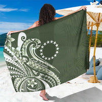 Kia Orana Cook Islands Sarong Matie Plumeria Tropical Waves - Polynesian Pride