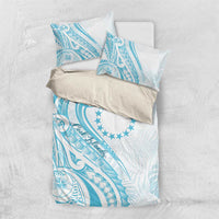 Kia Orana Cook Islands Bedding Set Moana Plumeria Tropical Waves - Polynesian Pride