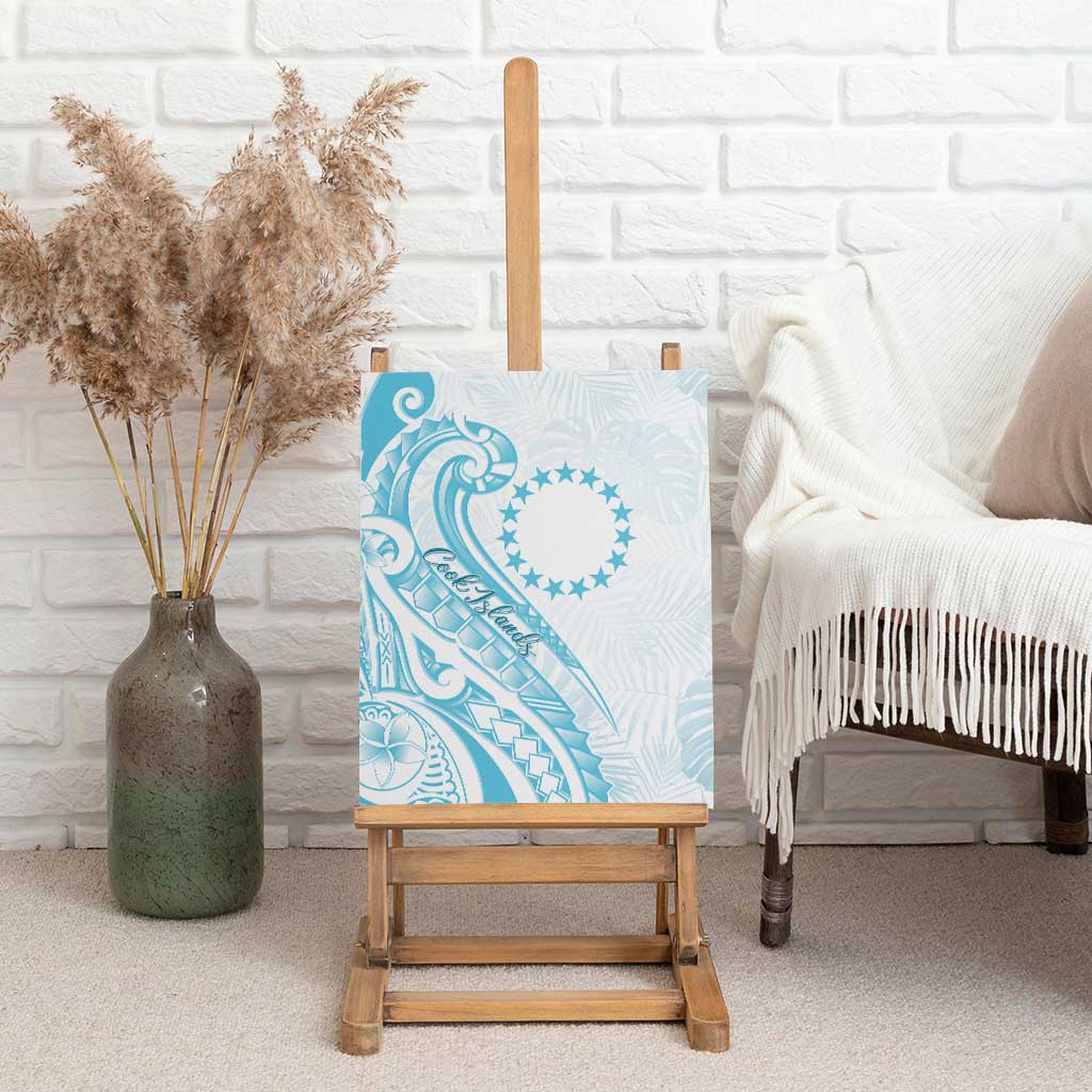 Kia Orana Cook Islands Canvas Wall Art Moana Plumeria Tropical Waves LT7 - Polynesian Pride