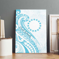 Kia Orana Cook Islands Canvas Wall Art Moana Plumeria Tropical Waves LT7 - Polynesian Pride