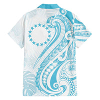 Kia Orana Cook Islands Hawaiian Shirt Moana Plumeria Tropical Waves LT7 - Polynesian Pride