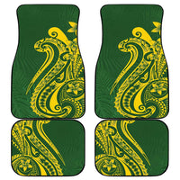 Kia Orana Cook Islands Car Mats Plumeria Tropical Waves - Polynesian Pride