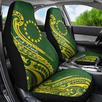 Kia Orana Cook Islands Car Seat Cover Plumeria Tropical Waves - Polynesian Pride
