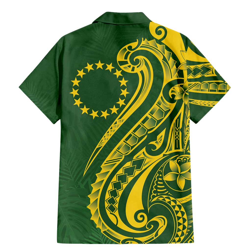 Kia Orana Cook Islands Family Matching Mermaid Dress and Hawaiian Shirt Plumeria Tropical Waves - Polynesian Pride