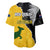 Australia Rugby Mix New Zealands Rugby Baseball Jersey Wallabies Versus Silver Fern Sporty Basic LT7 - Polynesian Pride