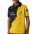 Australia Rugby Mix New Zealands Rugby Kid Polo Shirt Wallabies Versus Silver Fern Sporty Basic LT7 Kid Art - Polynesian Pride