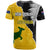 Australia Rugby Mix New Zealands Rugby T Shirt Wallabies Versus Silver Fern Sporty Basic LT7 - Polynesian Pride