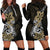 Polynesian Pride Hoodie Dress Tiare With Plumeria Mix Style LT7 - Polynesian Pride