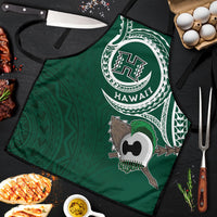 Hawaii Rainbow Warriors Alumni Apron Ti Maile Lei - Glory For The Warriors LT7 Dark Green - Polynesian Pride