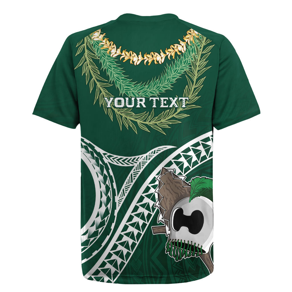 Hawaii Rainbow Warriors Alumni Personalized Rugby Jersey Ti Maile Lei - Glory For The Warriors LT7 - Polynesian Pride