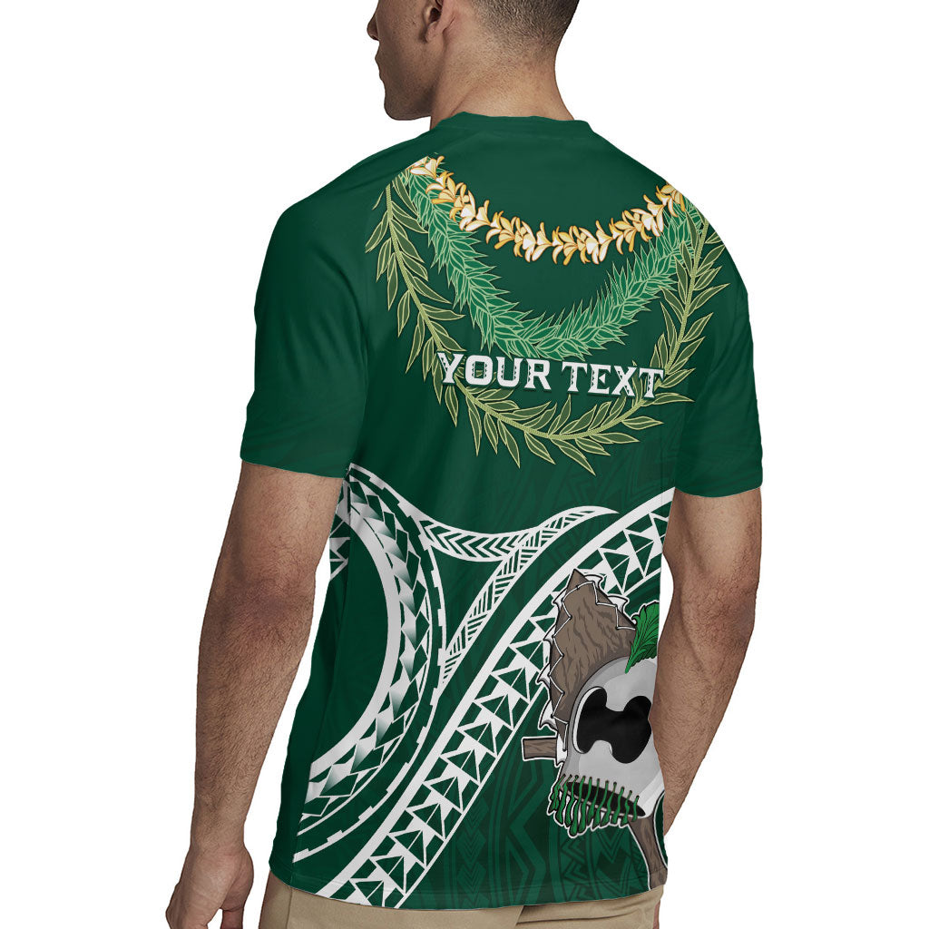 Hawaii Rainbow Warriors Alumni Personalized Rugby Jersey Ti Maile Lei - Glory For The Warriors LT7 - Polynesian Pride