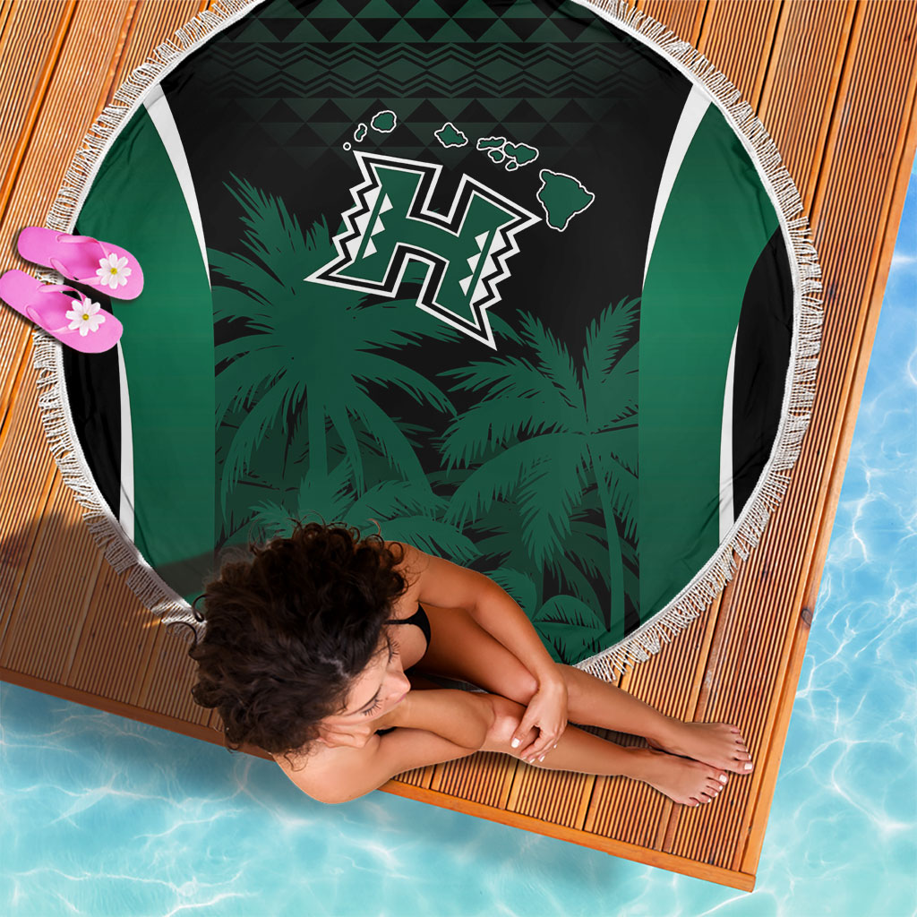 Hawaii Rainbow Warriors La'au Pama Beach Blanket LT7 - Polynesian Pride