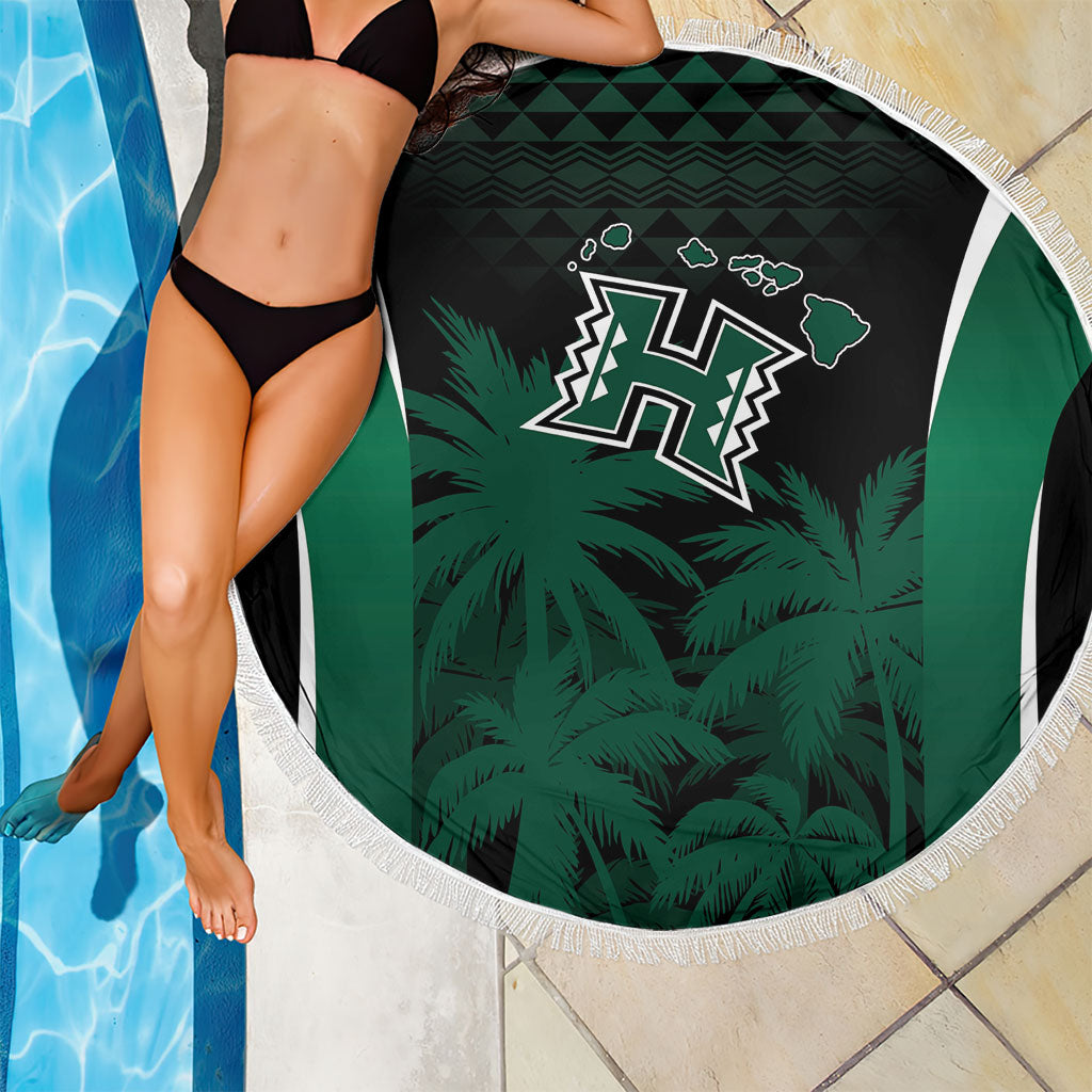 Hawaii Rainbow Warriors La'au Pama Beach Blanket LT7 - Polynesian Pride