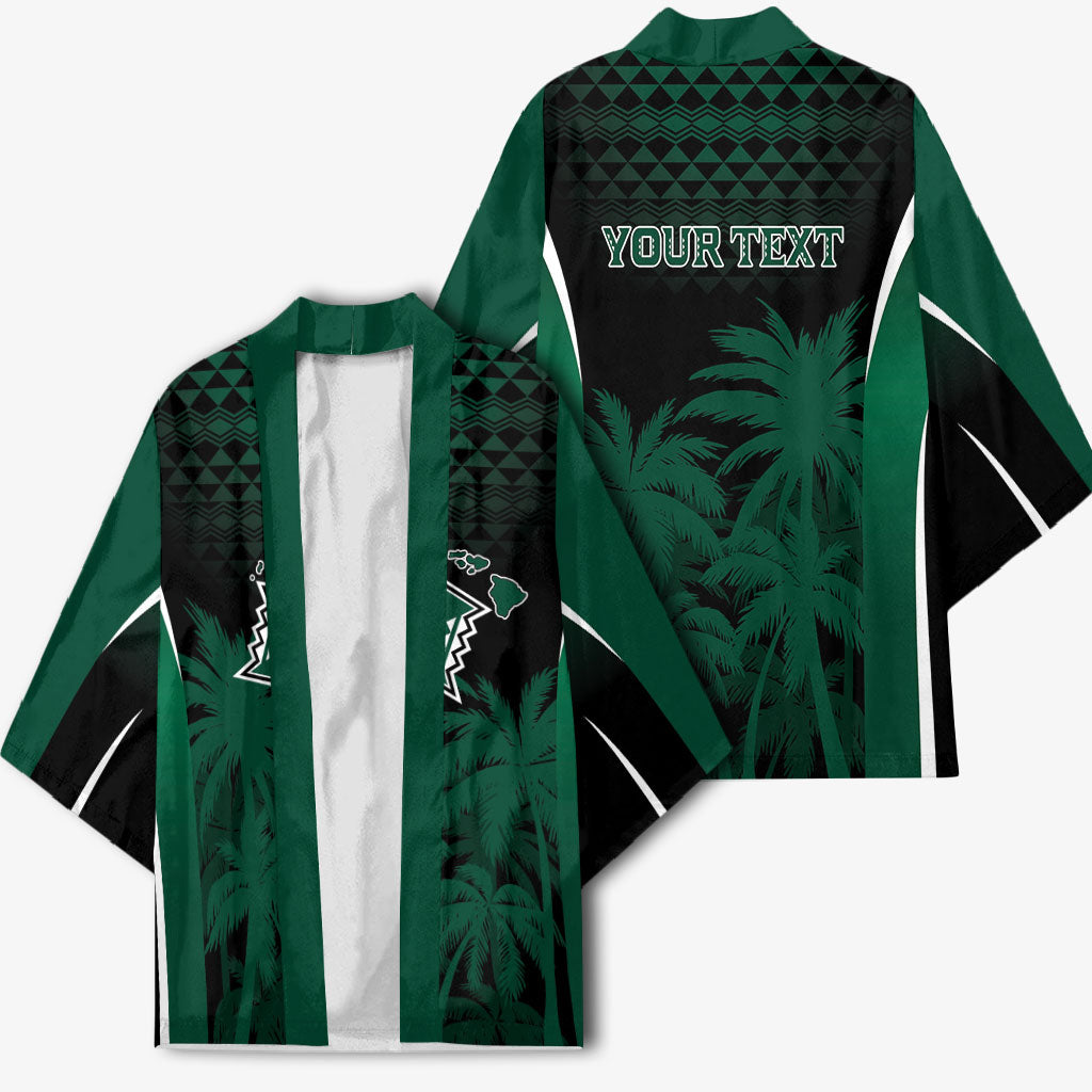 Hawaii Rainbow Warriors La'au Pama Personalized Kimono LT7 - Polynesian Pride