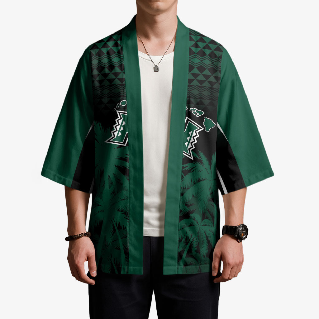 Hawaii Rainbow Warriors La'au Pama Personalized Kimono LT7 - Polynesian Pride