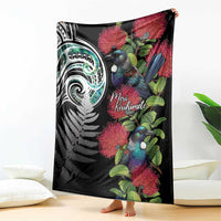 Meri Kirihimete New Zealand Blanket Tui on Pohutukawa LT7 - Polynesian Pride