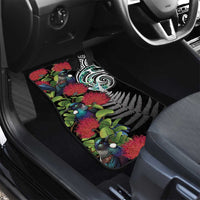 Meri Kirihimete New Zealand Car Mats Tui on Pohutukawa LT7 - Polynesian Pride