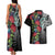 Meri Kirihimete New Zealand Couples Matching Tank Maxi Dress and Hawaiian Shirt Tui on Pohutukawa