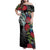 Meri Kirihimete New Zealand Family Matching Off Shoulder Maxi Dress and Hawaiian Shirt Tui on Pohutukawa