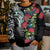 Meri Kirihimete New Zealand Kid Ugly Christmas Sweater Tui on Pohutukawa