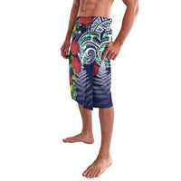 Meri Kirihimete New Zealand Lavalava Tui on Pohutukawa - Blue Ver LT7 - Polynesian Pride