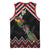 New Zealand Christmas Taniko Poutama Basketball Jersey Flora Map with Birds - Polynesian Pride