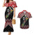 New Zealand Christmas Taniko Poutama Couples Matching Mermaid Dress and Hawaiian Shirt Flora Map with Birds - Polynesian Pride