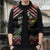 New Zealand Christmas Taniko Poutama Sleeveless Puffer Jacket Flora Map with Birds - Polynesian Pride