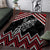 New Zealand Christmas Taniko Poutama Area Rug Mountainscape Maori Fern - Polynesian Pride