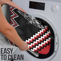 New Zealand Christmas Taniko Poutama Bathroom Set Mountainscape Maori Fern - Polynesian Pride