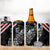 New Zealand Christmas Taniko Poutama 4 in 1 Can Cooler Tumbler Mountainscape Maori Fern - Polynesian Pride