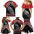 New Zealand Christmas Taniko Poutama Family Matching Mermaid Dress and Hawaiian Shirt Mountainscape Maori Fern - Polynesian Pride