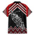 New Zealand Christmas Taniko Poutama Family Matching Summer Maxi Dress and Hawaiian Shirt Mountainscape Maori Fern - Polynesian Pride