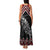 New Zealand Christmas Taniko Poutama Family Matching Tank Maxi Dress and Hawaiian Shirt Mountainscape Maori Fern - Polynesian Pride