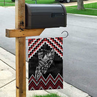 New Zealand Christmas Taniko Poutama Garden Flag Mountainscape Maori Fern - Polynesian Pride