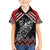 New Zealand Christmas Taniko Poutama Kid Hawaiian Shirt Mountainscape Maori Fern - Polynesian Pride