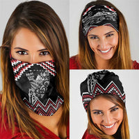 New Zealand Christmas Taniko Poutama Neck Gaiter Mountainscape Maori Fern - Polynesian Pride