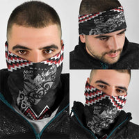 New Zealand Christmas Taniko Poutama Neck Gaiter Mountainscape Maori Fern - Polynesian Pride