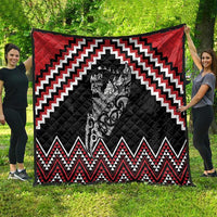 New Zealand Christmas Taniko Poutama Quilt Mountainscape Maori Fern - Polynesian Pride