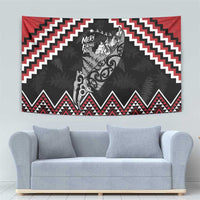 New Zealand Christmas Taniko Poutama Tapestry Mountainscape Maori Fern - Polynesian Pride