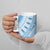 Bula Fiji Classic Masi Tapa Ceramic Mug Turquoise - Polynesian Pride